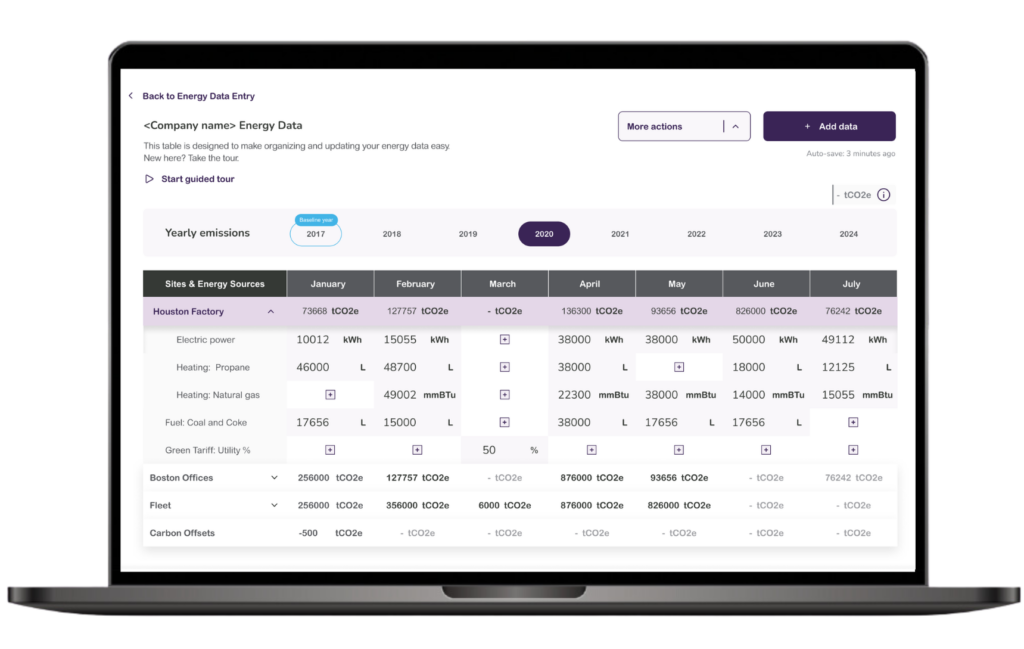 | zeigo sustainability software